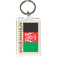 Afghanistan Acrylic Key Holders