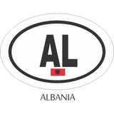 oval country stickers