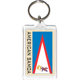 American Samoa Acrylic Key Holders