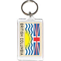 British Columbia Acrylic Key Holders