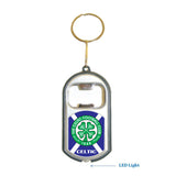 Celtic FIFA 3 in 1 Bottle Opener LED Light KeyChain KeyRing Holder