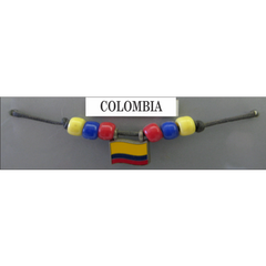 Colombia Fan Choker Necklace