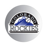 Colorado Rockies MLB Round Decal