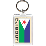 Djibouti Acrylic Key Holders