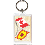 Scotland - Canada Friendship Acrylic Key Holders