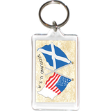 Scotland - Canada Friendship Acrylic Key Holders