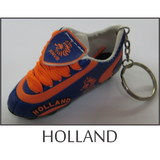 soccer shoe keychain