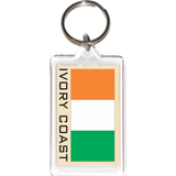Ivory Coast Acrylic Key Holders