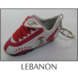 soccer shoe keychain