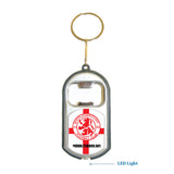 Middlesbrough FIFA 3 in 1 Bottle Opener LED Light KeyChain KeyRing Holder