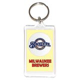 Milwaukee Brewers MLB 3 in 1 Acrylic KeyChain KeyRing Holder