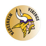 Minnesota Vikings NFL Round Decal