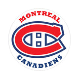 Montreal Canadiens NHL Round Decal