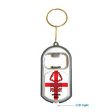 Nottingham Forest FIFA 3 in 1 Bottle Opener LED Light KeyChain KeyRing Holder