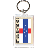 Netherlands Antilles Acrylic Key Holders