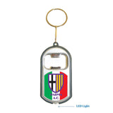 Parma Ac FIFA 3 in 1 Bottle Opener LED Light KeyChain KeyRing Holder