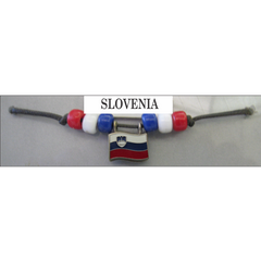 Slovenia Fan Choker Necklace