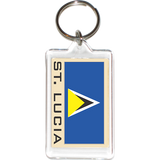 St. Lucia Acrylic Key Holders