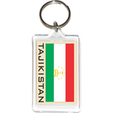 Tajikistan Acrylic Key Holders