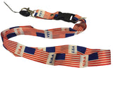 USA Flags Lanyard