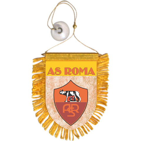AS Roma Mini Car Banner