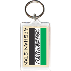 Afghanistan Acrylic Key Holders