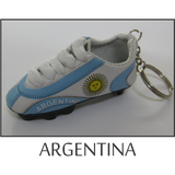 soccer shoe keychain