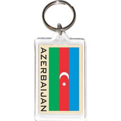 Azerbaijan Acrylic Key Holders