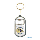 Baltimore Ravens NFL 3 in 1 Bottle Opener LED Light KeyChain KeyRing Holder