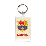 Barcelona FIFA 3 in 1 Acrylic KeyChain KeyRing Holder