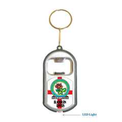Blackburn Rovers FIFA 3 in 1 Bottle Opener LED Light KeyChain KeyRing Holder