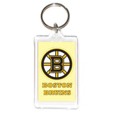 Boston Bruins NHL 3 in 1 Acrylic KeyChain KeyRing Holder