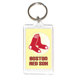 Boston Red Sox MLB 3 in 1 Acrylic KeyChain KeyRing Holder