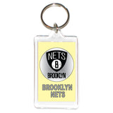Brooklyn Nets NBA 3 in 1 Acrylic KeyChain KeyRing Holder