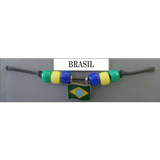 Brasil Fan Choker Necklace
