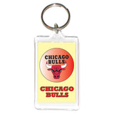 Chicago Bulls NBA 3 in 1 Acrylic KeyChain KeyRing Holder