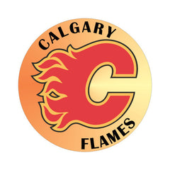 Calgary Flames NHL Round Decal