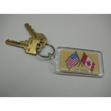 USA - Canada Friendship Acrylic Key Holders