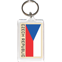 Czech Republic Acrylic Key Holders