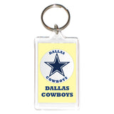 Dallas Cowboys NFL 3 in 1 Acrylic KeyChain KeyRing Holder