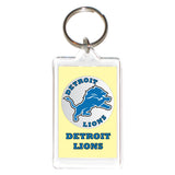 Detroit Lions NFL 3 in 1 Acrylic KeyChain KeyRing Holder