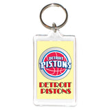 Detroit Pistons NBA 3 in 1 Acrylic KeyChain KeyRing Holder