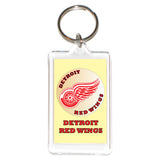 Detroit Red Wings NHL 3 in 1 Acrylic KeyChain KeyRing Holder