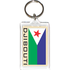 Djibouti Acrylic Key Holders