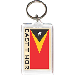 East Timor Acrylic Key Holders