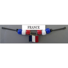 France Fan Choker Necklace