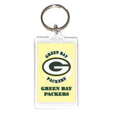 Green Bay Packers NFL 3 in 1 Acrylic KeyChain KeyRing Holder