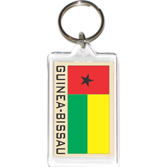 Guinea-Bissau Acrylic Key Holders