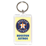 Houston Astros MLB 3 in 1 Acrylic KeyChain KeyRing Holder