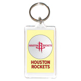 Houston Rockets NBA 3 in 1 Acrylic KeyChain KeyRing Holder
